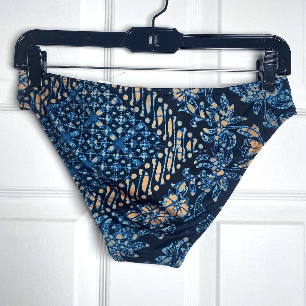 Ulla Johnson NWT Dani Bikini Bottom Pattern Azure Size Small Tropical  B21 - Picture 7 of 14